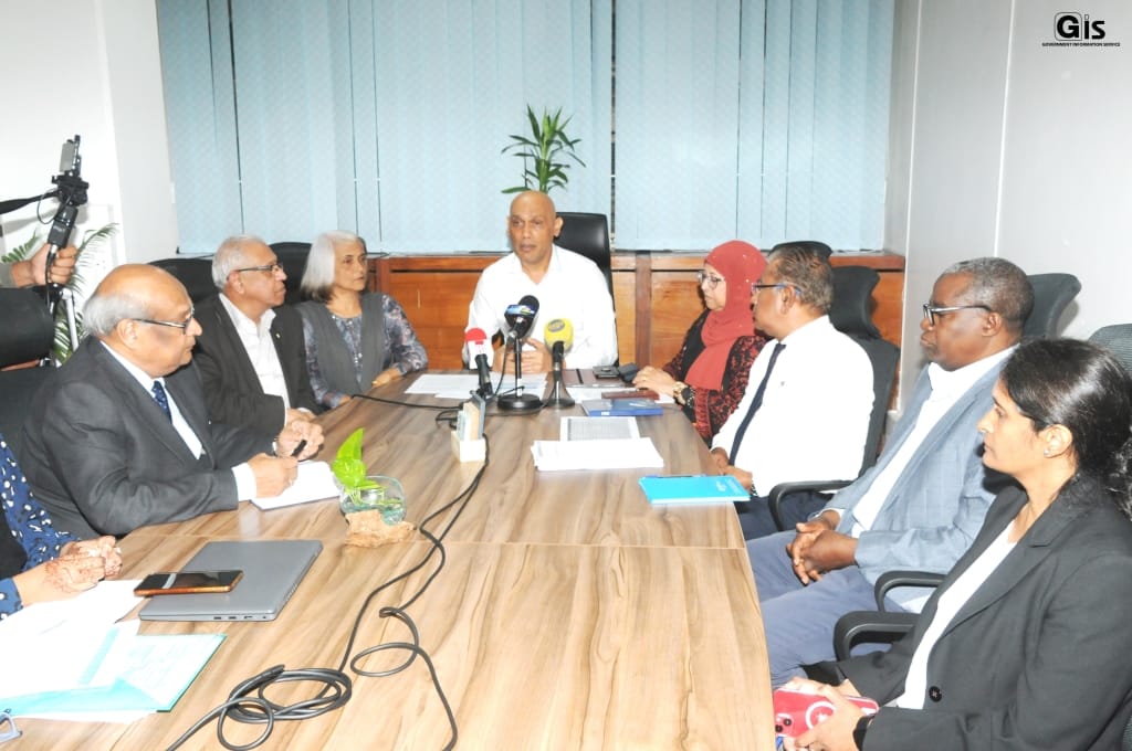 Multi-sector committee meeting at the Ministry of Health