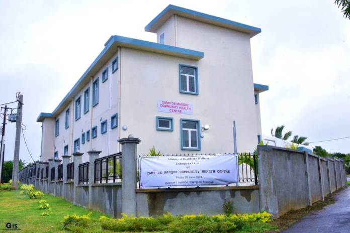 New Community Health Centre inaugurated at Camp de Masque