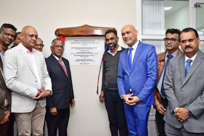 New Community Health Centre inaugurated at Camp de Masque