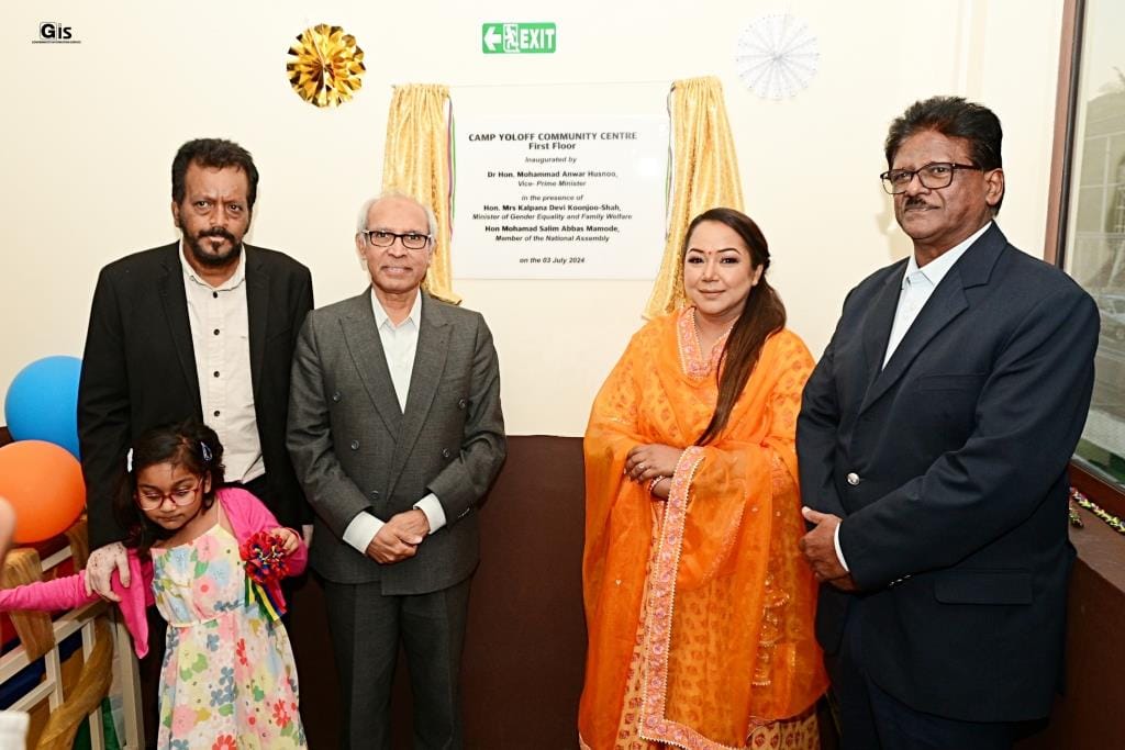 VPM Husnoo inaugurates First Floor of Camp Yoloff Community Centre