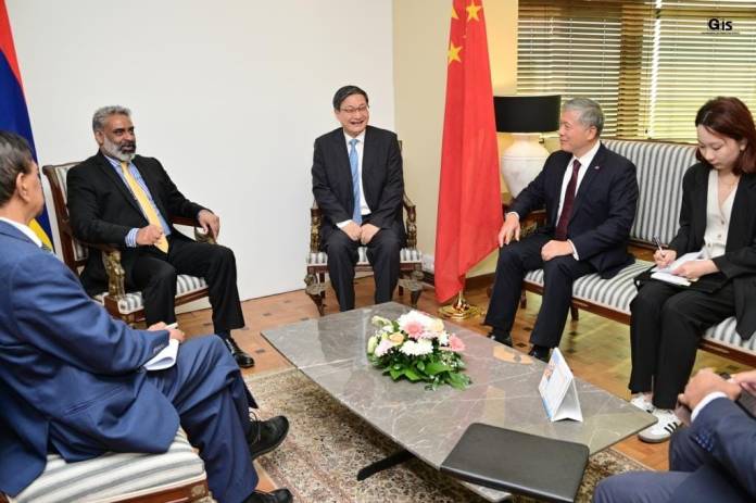 FOCAC Cooperation Discussed By Minister Gobin And Chinese Delegation