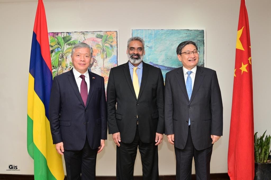 FOCAC Cooperation Discussed By Minister Gobin And Chinese Delegation