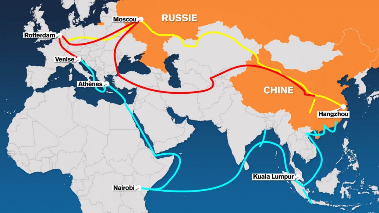 Route De La Soie De La Chine: Investissement Dépassant 130 Milliards De ...